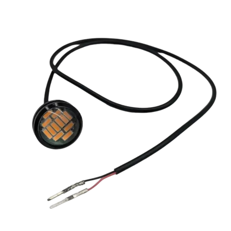 LED luč 2-pinska zadnja leva in desna rumena za električni skuter Dualtron Forever