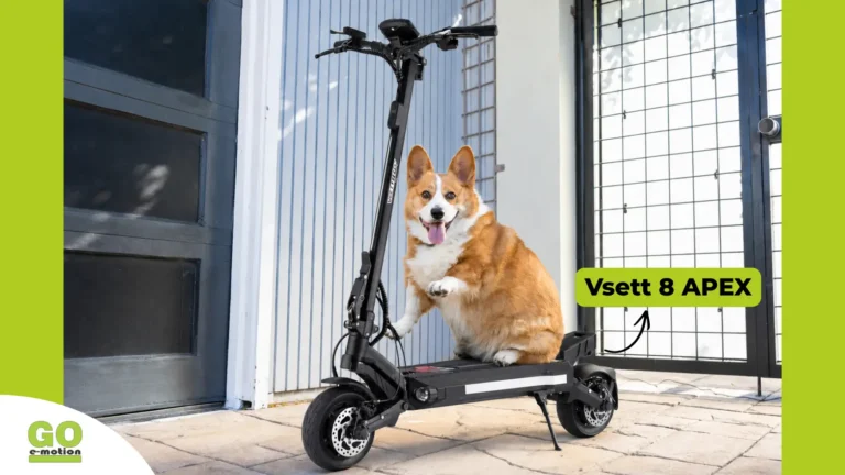 Električni skuter Vsett 8 Apex – svoboda za večjo pot